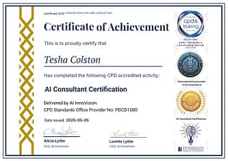 ai certificate
